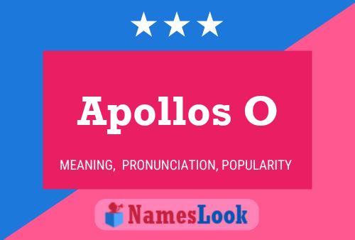 ملصق اسم Apollos O