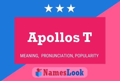 ملصق اسم Apollos T