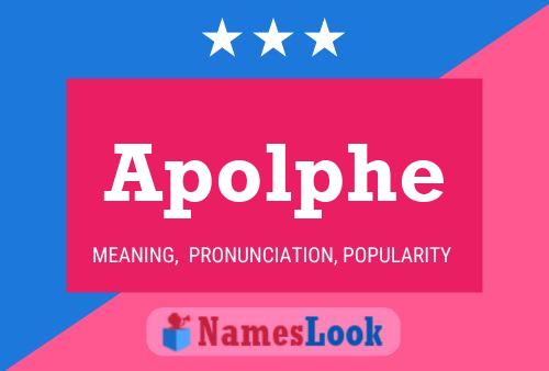 ملصق اسم Apolphe