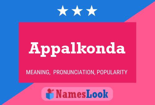 ملصق اسم Appalkonda