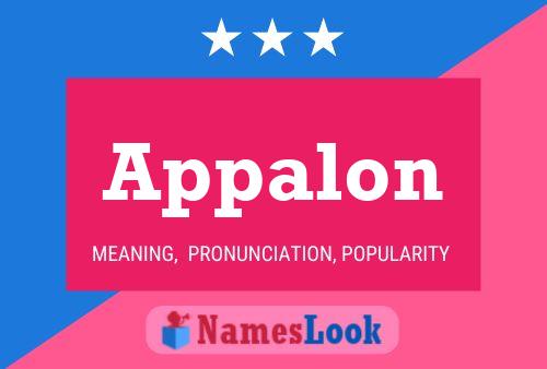 ملصق اسم Appalon