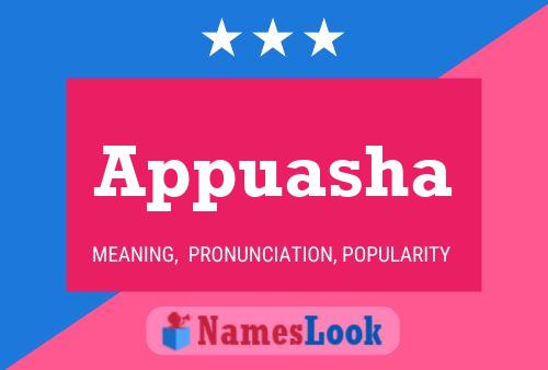 ملصق اسم Appuasha