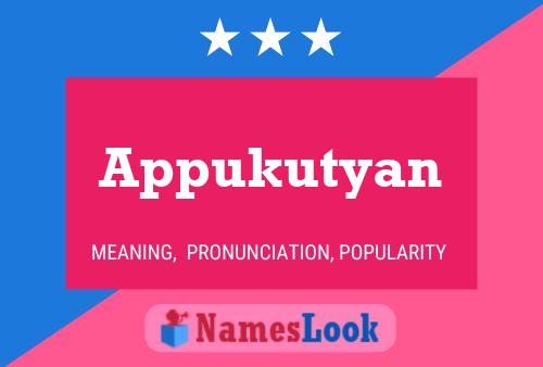 ملصق اسم Appukutyan