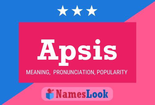 ملصق اسم Apsis