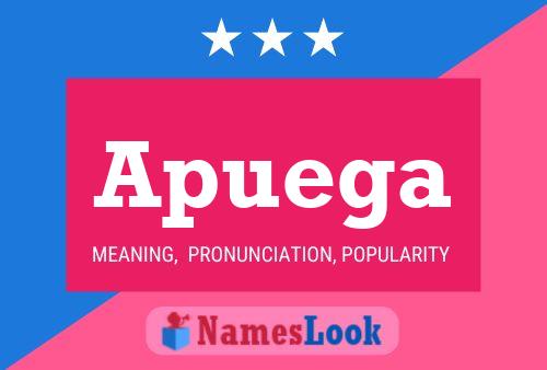 ملصق اسم Apuega