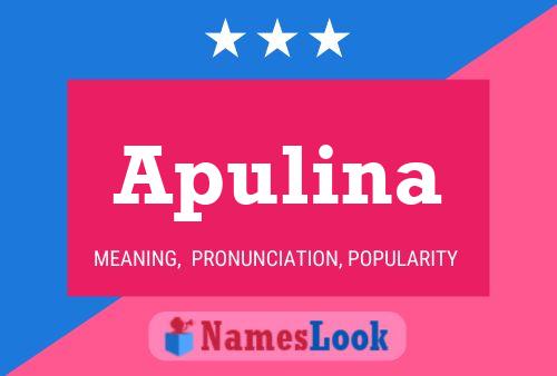 ملصق اسم Apulina