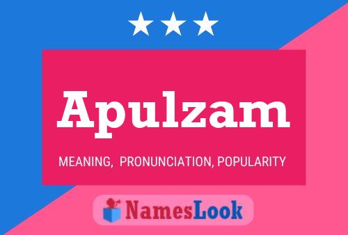 ملصق اسم Apulzam