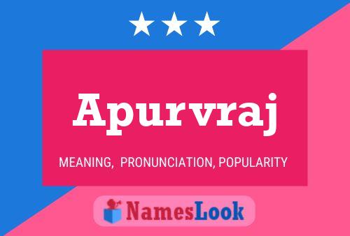 ملصق اسم Apurvraj