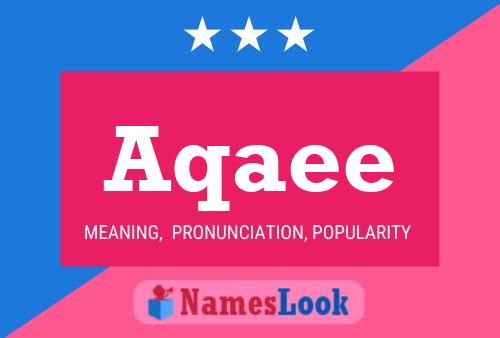 ملصق اسم Aqaee