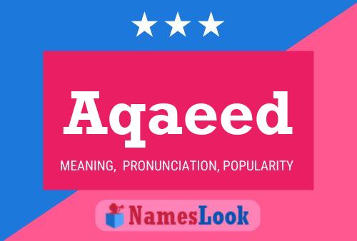 ملصق اسم Aqaeed