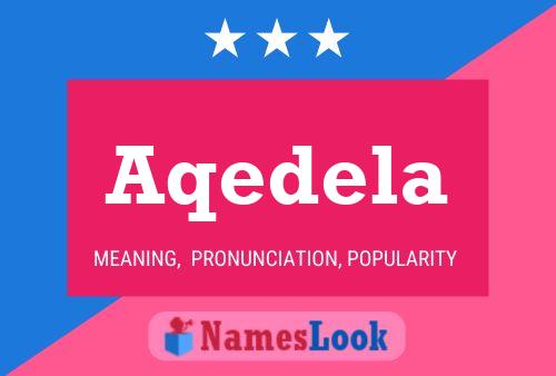 ملصق اسم Aqedela