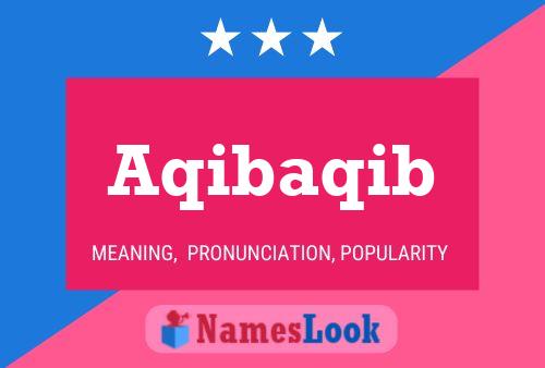 ملصق اسم Aqibaqib