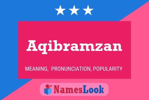 ملصق اسم Aqibramzan