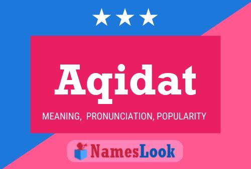 ملصق اسم Aqidat