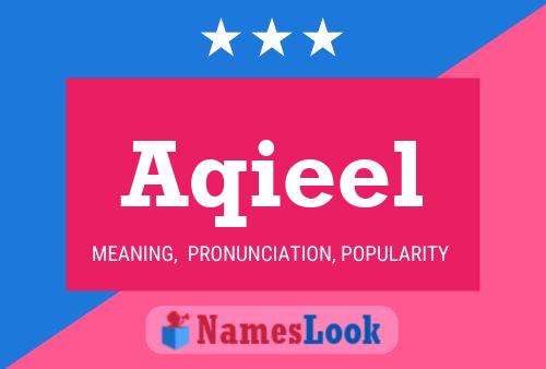 ملصق اسم Aqieel