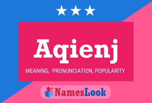 ملصق اسم Aqienj