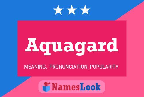 ملصق اسم Aquagard