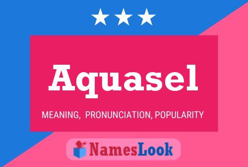 ملصق اسم Aquasel