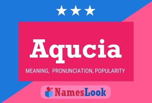 ملصق اسم Aqucia