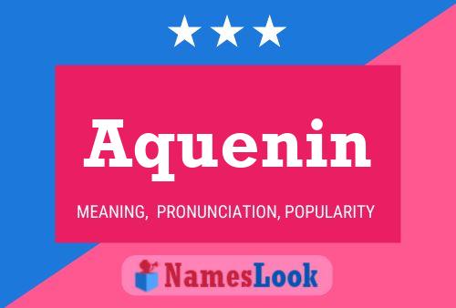 ملصق اسم Aquenin