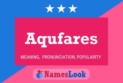 ملصق اسم Aqufares