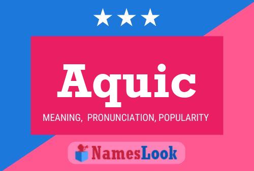 ملصق اسم Aquic