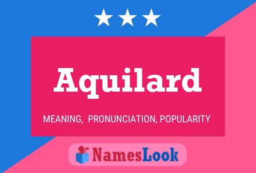 ملصق اسم Aquilard