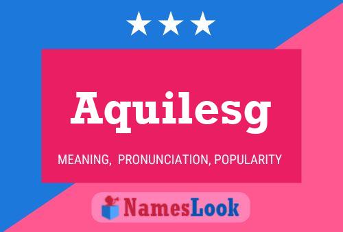 ملصق اسم Aquilesg