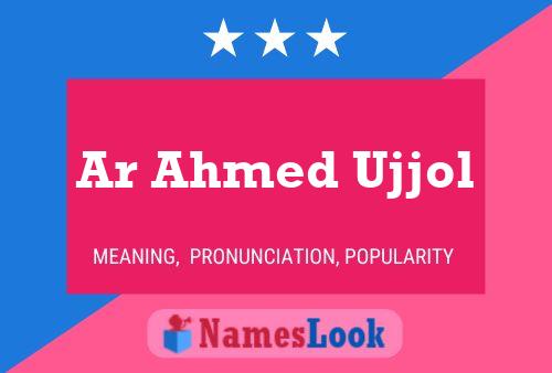 ملصق اسم Ar Ahmed Ujjol