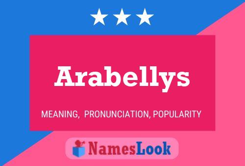 ملصق اسم Arabellys