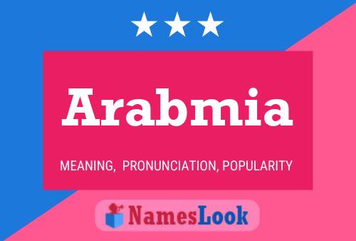 ملصق اسم Arabmia