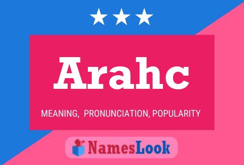 ملصق اسم Arahc