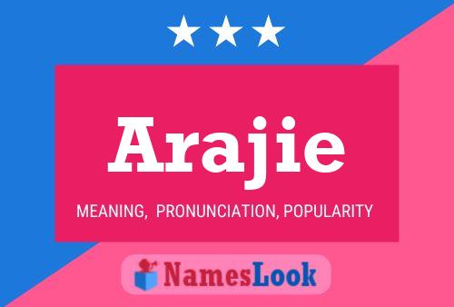 ملصق اسم Arajie