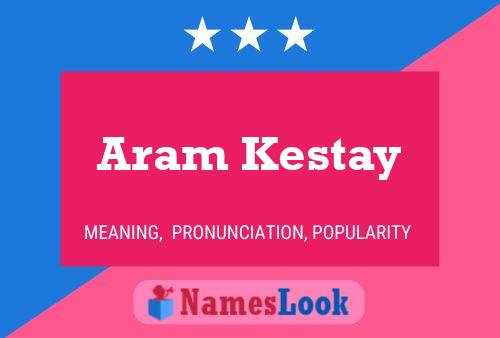 ملصق اسم Aram Kestay