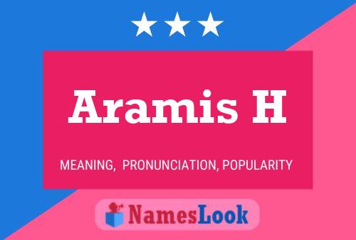 ملصق اسم Aramis H