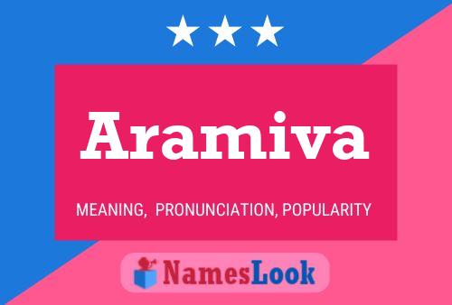 ملصق اسم Aramiva