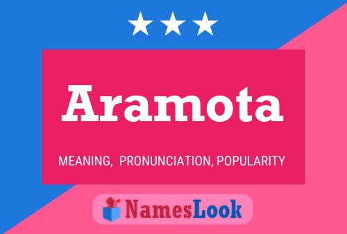 ملصق اسم Aramota