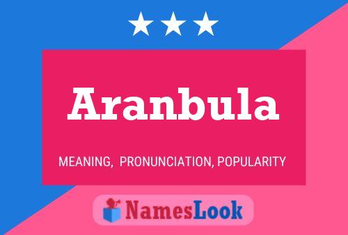 ملصق اسم Aranbula