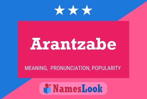 ملصق اسم Arantzabe