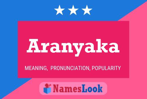 ملصق اسم Aranyaka