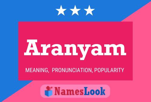 ملصق اسم Aranyam