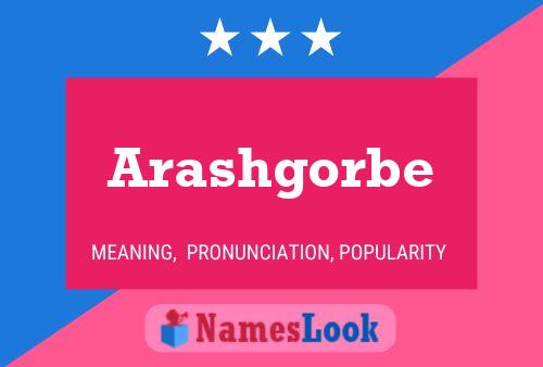 ملصق اسم Arashgorbe