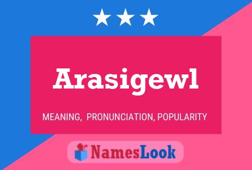 ملصق اسم Arasigewl