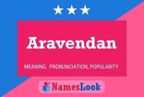 ملصق اسم Aravendan