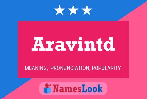 ملصق اسم Aravintd