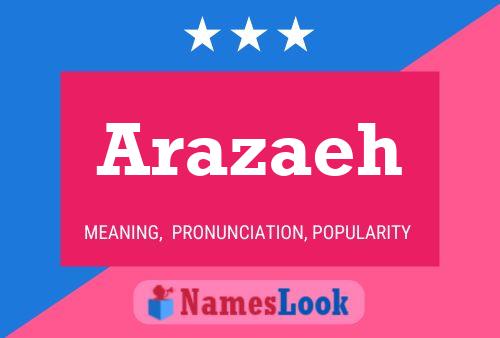 ملصق اسم Arazaeh