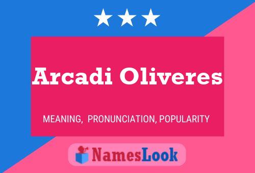 ملصق اسم Arcadi Oliveres