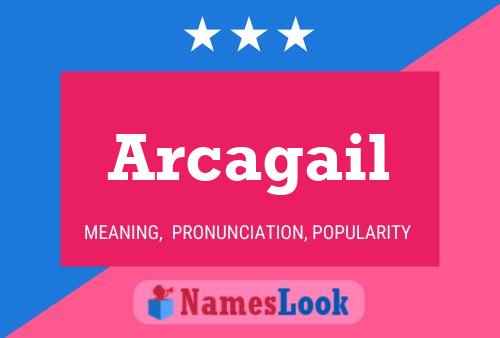 ملصق اسم Arcagail