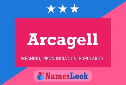 ملصق اسم Arcagell