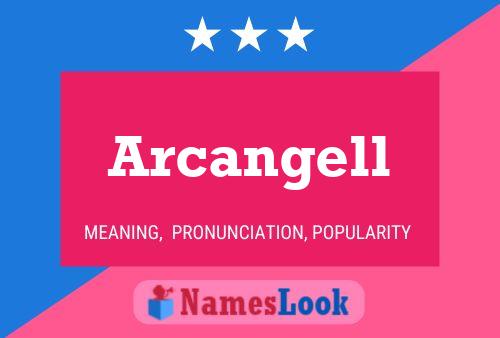 ملصق اسم Arcangell